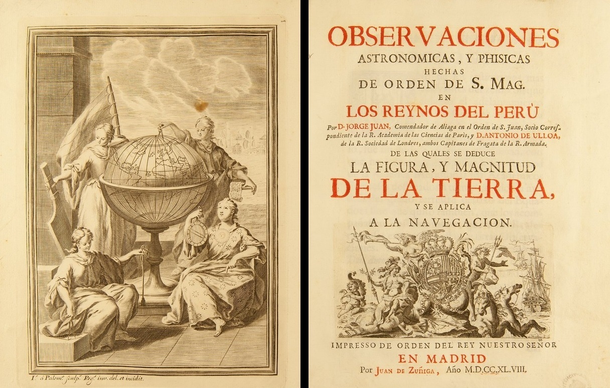 Observaciones astronómicas y físicas hechas en los reinos del Perú