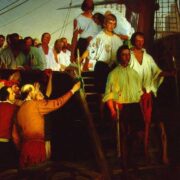 El desembarco de Elcano en Sevilla. Elías Salaverría. 1919