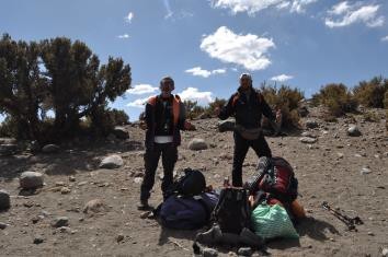 El 2 de agosto toca todo el material necesario para ser autosuficiente durante 3-4 días en la montaña El 2 de agosto toca todo el material necesario para ser autosuficiente durante 3-4 días en la montaña