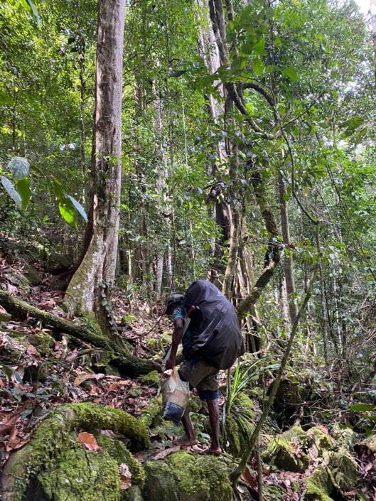 Iniciando la ascensión. Foto: Borja Milá