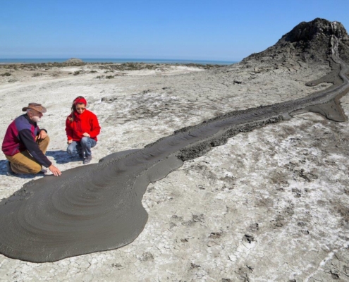 Azerbaiyán volcanes lodo