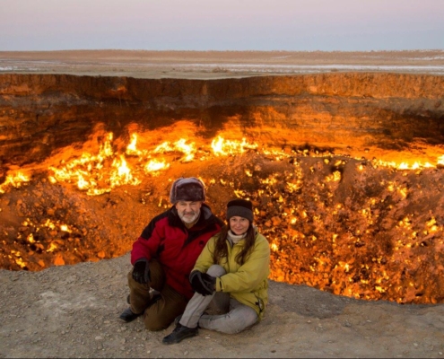 Turkmenistán Puerta Infierno