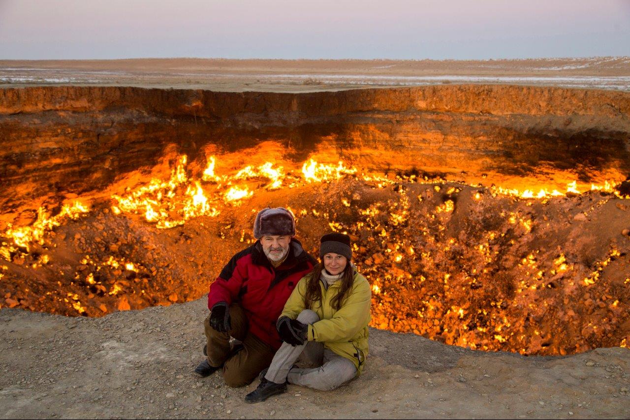 Turkmenistán Puerta Infierno
