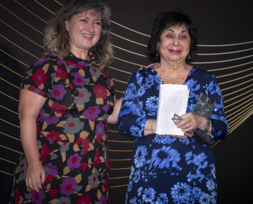 Emma Lira y Mª Carmen Martín Rubio