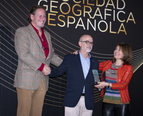 Gerardo Olivares, José Antonio Godoy y Astrid Vargas
