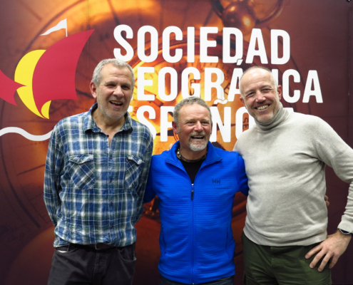 Ramón Larramendi, Antonio de la Rosa y Albert Bosch