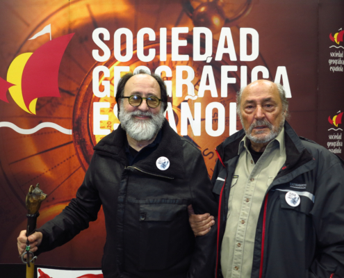 Luis Miguel Domínguez, 2 Premio Imagen SGE 1998 – Luis Miguel Domínguez, y Sidney Possuelo, Premio Internacional SGE 2003
